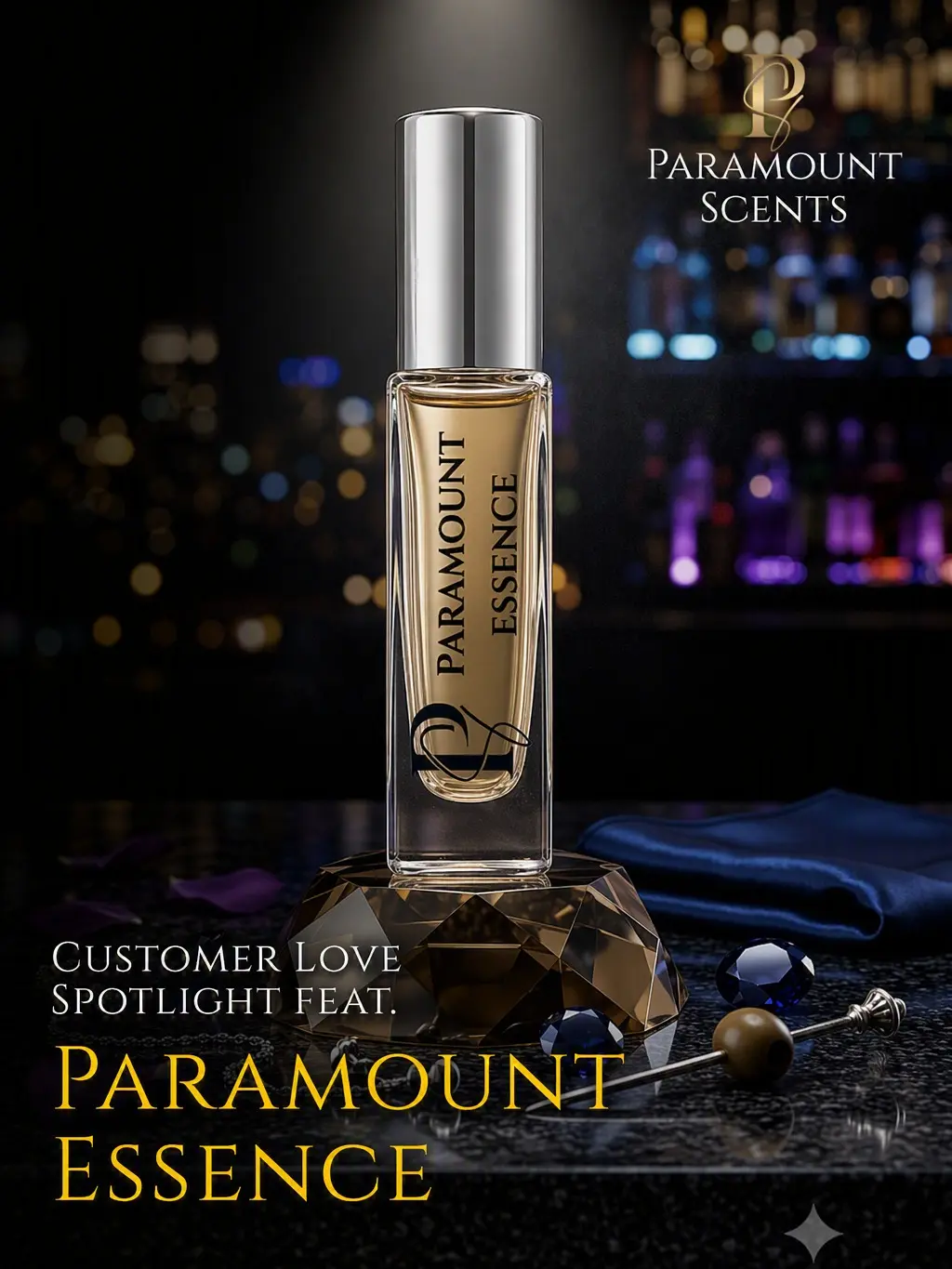 Paramount Essence – Perfume Oil (10ml Rollerball) Men's Fragrance