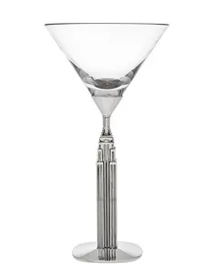 Godinger  8 oz Empire State Martini Glass
