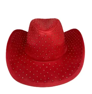 Rhinestone Embellished Cowboy Hat – Western Style Cowboy Hat for Women & Men, Sparkly Rodeo Hat, Country Concert Hat, Glam Cowgirl Hat