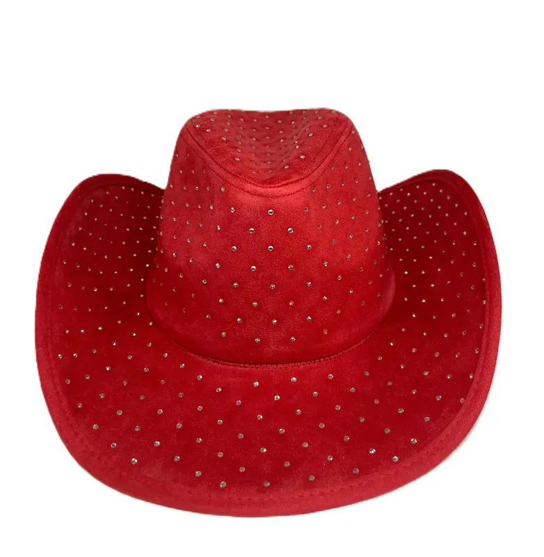 Rhinestone Embellished Cowboy Hat – Western Style Cowboy Hat  display picture 1