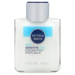 Nivea Men, Sensitive Cooling Post Shave Balm, 3.3 fl oz (100 ml)