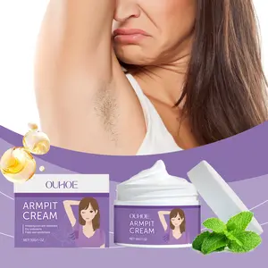 OUHOE Tea Tree & Peppermint Deodorant Cream | Long-Lasting Freshness, Odor Control & Gentle Underarm Care, Body Care