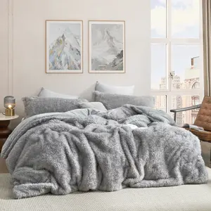 Wilderness - Coma Inducer Oversized Comforter Set - Gray Wolf
