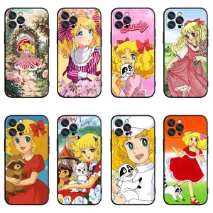 Candy Candy Phone Case | 80s Retro Shojo Anime Classic Candy White Art Cover For iPhone 11/12/13/14/15/16/17 Pro/Pro Max/Plus & Samsung S23/S24/S25/S26 Ultra, Protective Case For Candy Candy Fans, Birthday/Christmas Gift