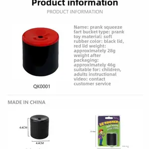 Funny Letooter Fart Tube Prank Gag Toy, Humorous Stress Relief Toy, Perfect April Fool's Day Joke Gift, Fun Party Favor