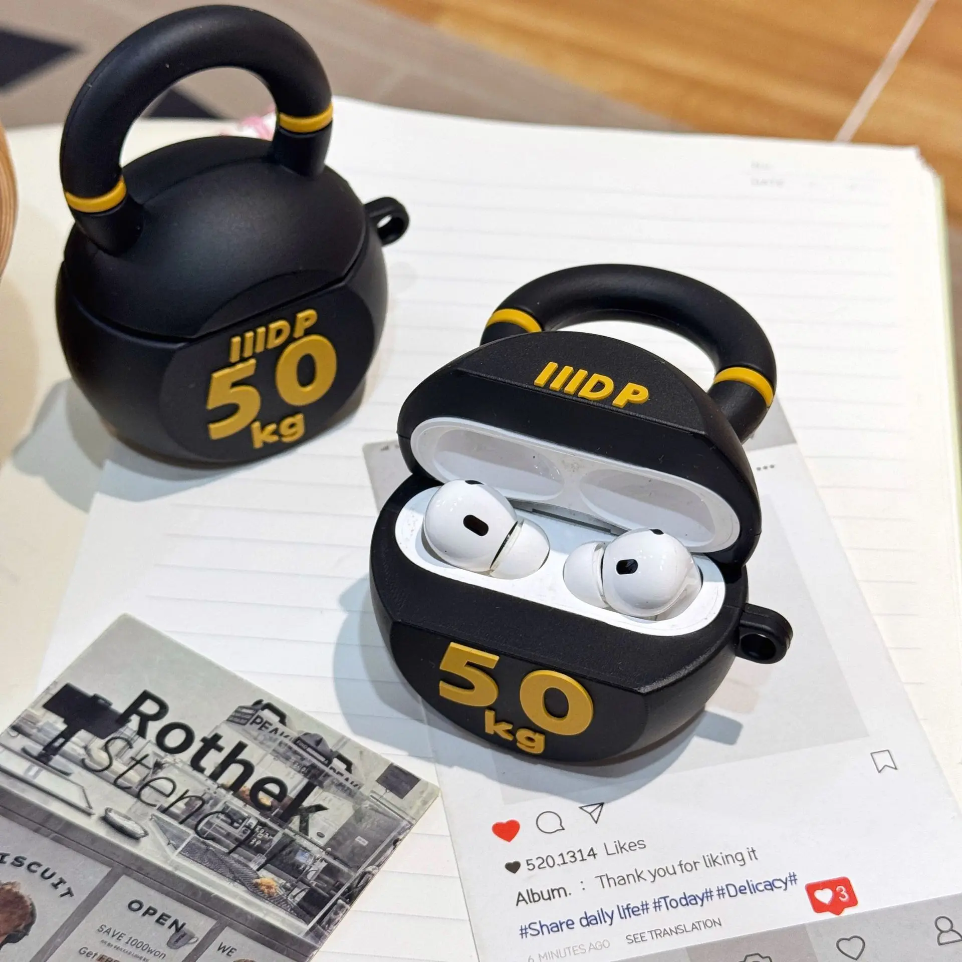 Cute Cartoon Anti-Drop Earphone Case for AirPods Pro3, Durable Fashion Headphones Accessories, Compatible with AirPods 1/2/3/4/pro/pro2, Model Xinghao Fdc003
