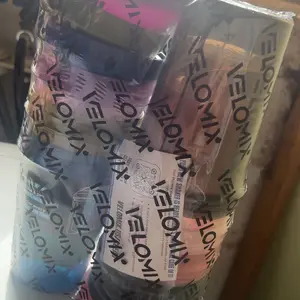 Velomix Protein Shaker Cup Set - 6 Pack 20 oz Leak Proof Shaker Bottles in Black with Wire Whisk for Pre and Post Workout BPA Free Dishwasher Safe