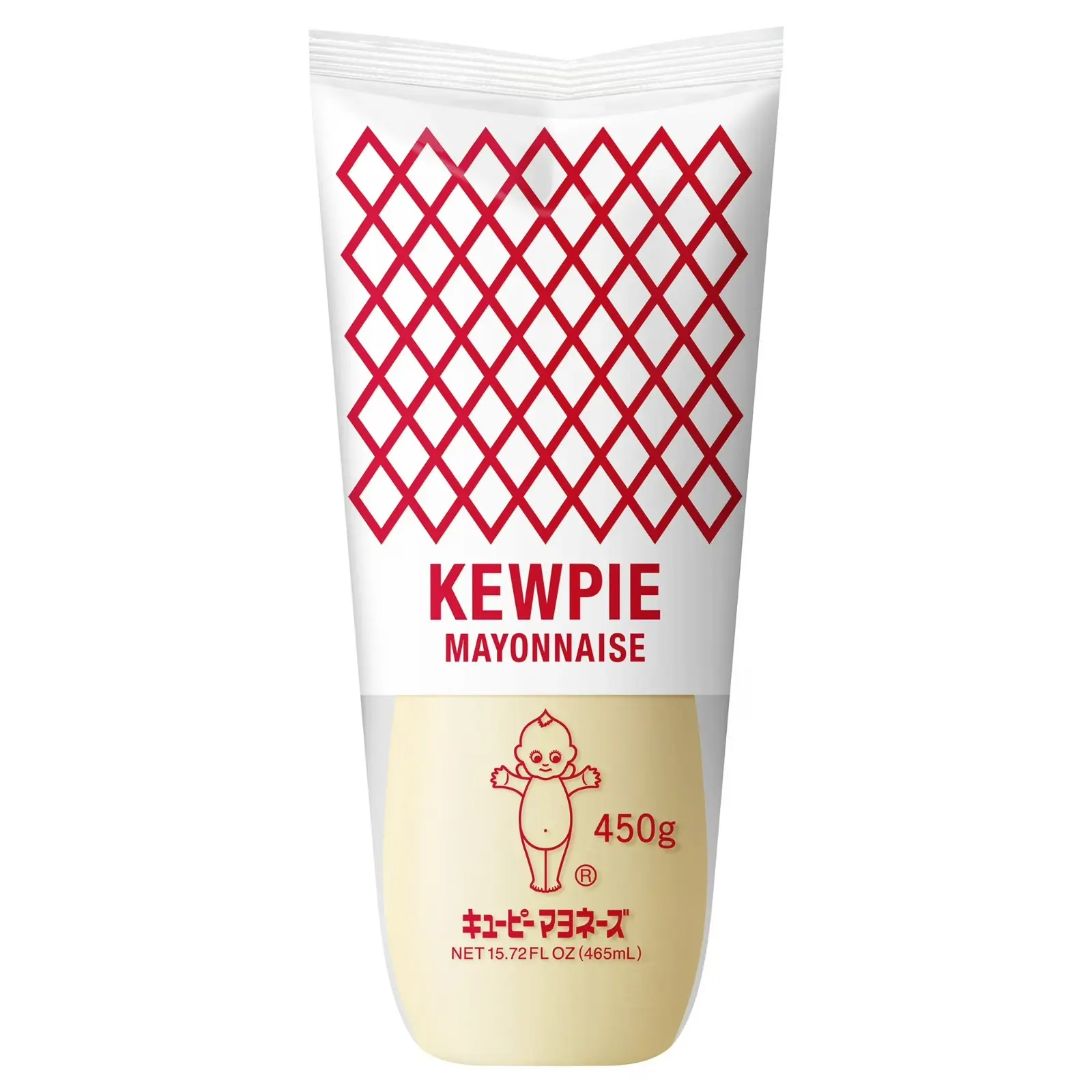 Kewpie Mayonnaise Tube - Rich and Creamy Umami Taste Mayo from Japan 450g