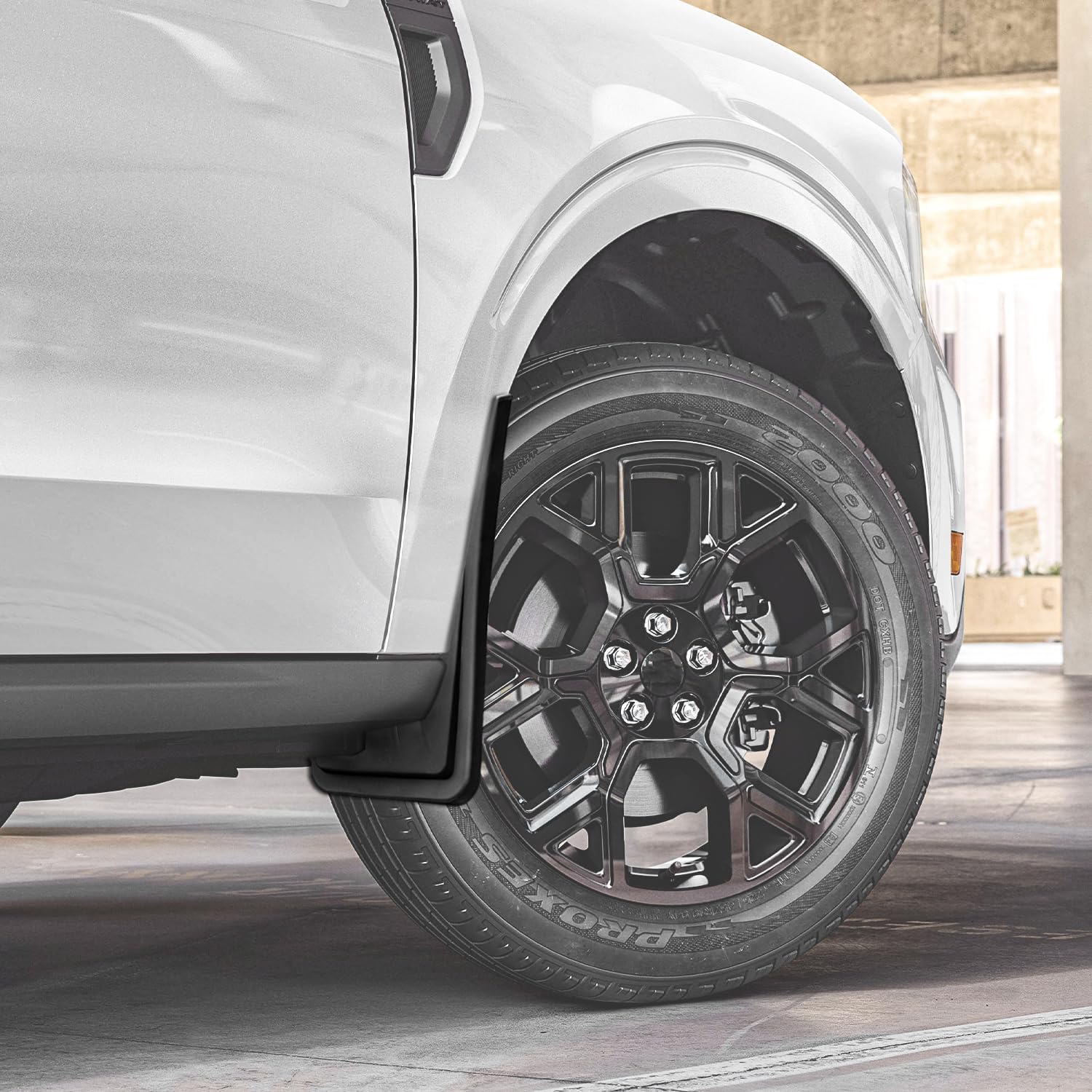 Mud Flaps Splash Guards Mudflaps Fit for Ford Maverick 2022-2026(Not for Maverick Lobo Edition) Pickup Truck 4PCS Exterior Tire Fenders Mudguards Kit Vehicle Wheel Liner