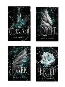 A Choice of Light and Dark by Lacey Lehotzky (4 book series): Chained, Light, Dark, Freed (Spicy Dark Fantasy Romance)