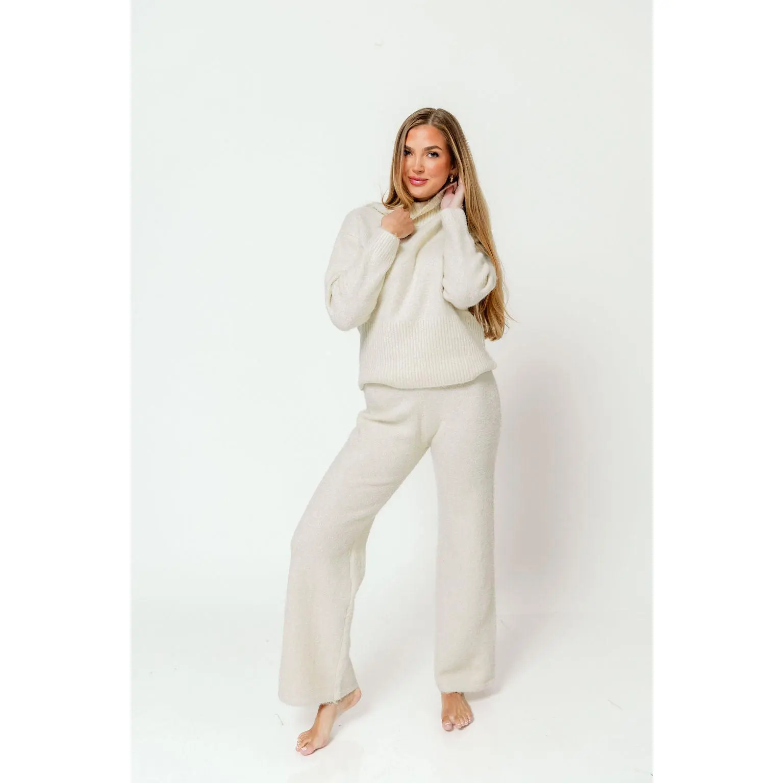 Ariella Knit Set in Oat