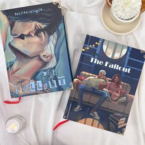 The Fallout Hardcover by everythursday Fanfic, Dramione Slow Burn Romance, Emotional Fanfic Book, Aesthetic Gift for Readers