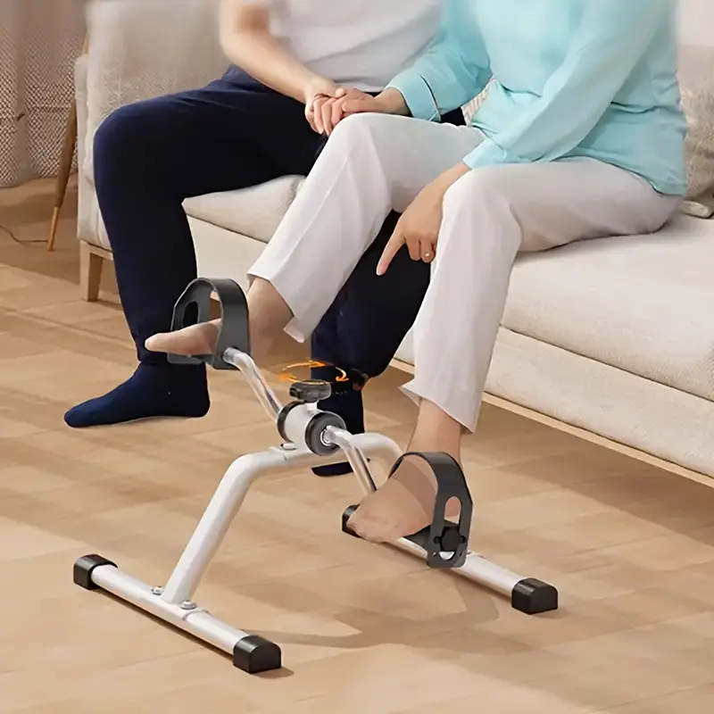 material, and adjustability of the bike, along with its target users (adults) and applications. The manual - operation and no - power - needed aspects are emphasized, and the durable design, ergonomic handles,