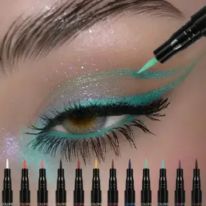 Waterproof Liquid Eyeliner, Quick Drying, Easy Coloring, Eyeliner Pen, Perfect for Creating Dramatic Looks