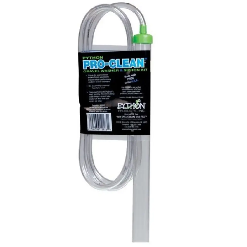 Python Gravel Tube 12" long 1' wide Pro-Clean Gravel Washer & Siphon Kit