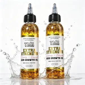 TMA Extra Strength Rosemary & Fenugreek Hair Growth Oil (4oz) - The Mane Attraction Herb-Infused Oil, Nourishes Scalp, Fights Dandruff, Strengthens Follicles, Suitable for All Hair Types