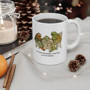 Toad Mug Frog and Toad Best Friends Gift for Friends 11OZ 15OZ
