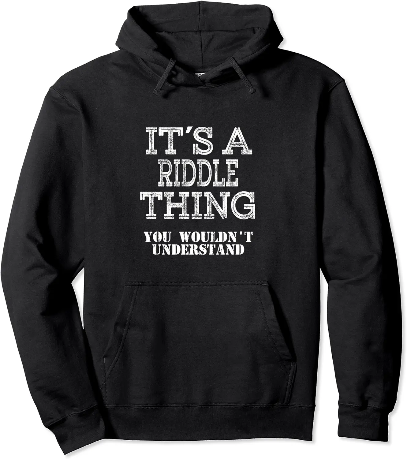 Its A Riddle Thing You Wouldnt Understand Matching Family Pullover Hoodie - Viqarfaroo Shop 44B08SMF6RWV