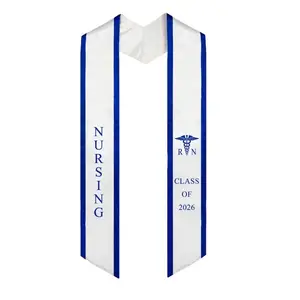 RN Graduation Stole 2026 Nursing Sash Graduation Stole 2026, Graduation Gift, Graduation Gift Style Graduation Stole Class of 2026 Gift for Student , Mixed Flag Graduation Scarf