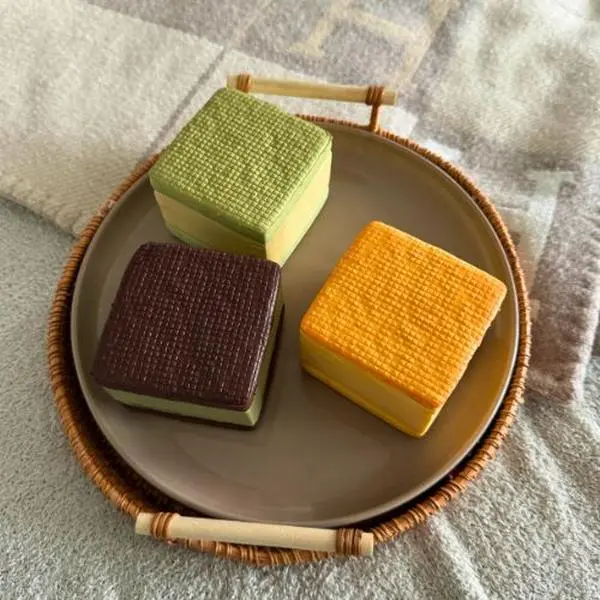 Triple Layer Slow Rising Wafer Squishy - Cute Stress Toy