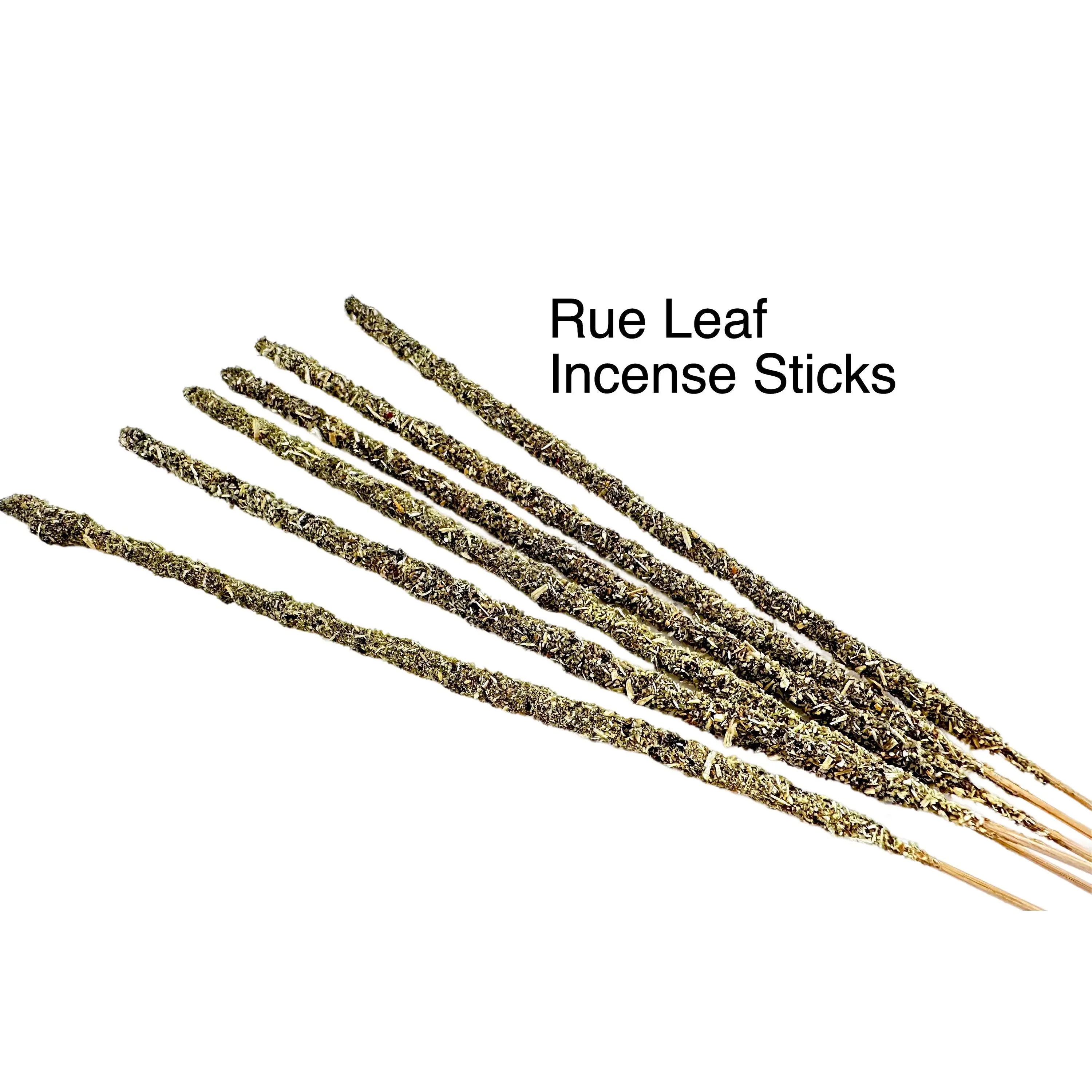 New Moon Beginnings Rue Leaf Incense Sticks 6-Pack - Scented Aroma Freshener for Versatile Fragrance Use