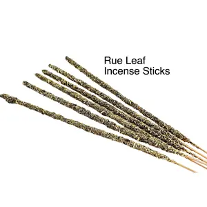 New Moon Beginnings Rue Leaf Incense Sticks 6-Pack - Scented Aroma Freshener for Versatile Fragrance Use