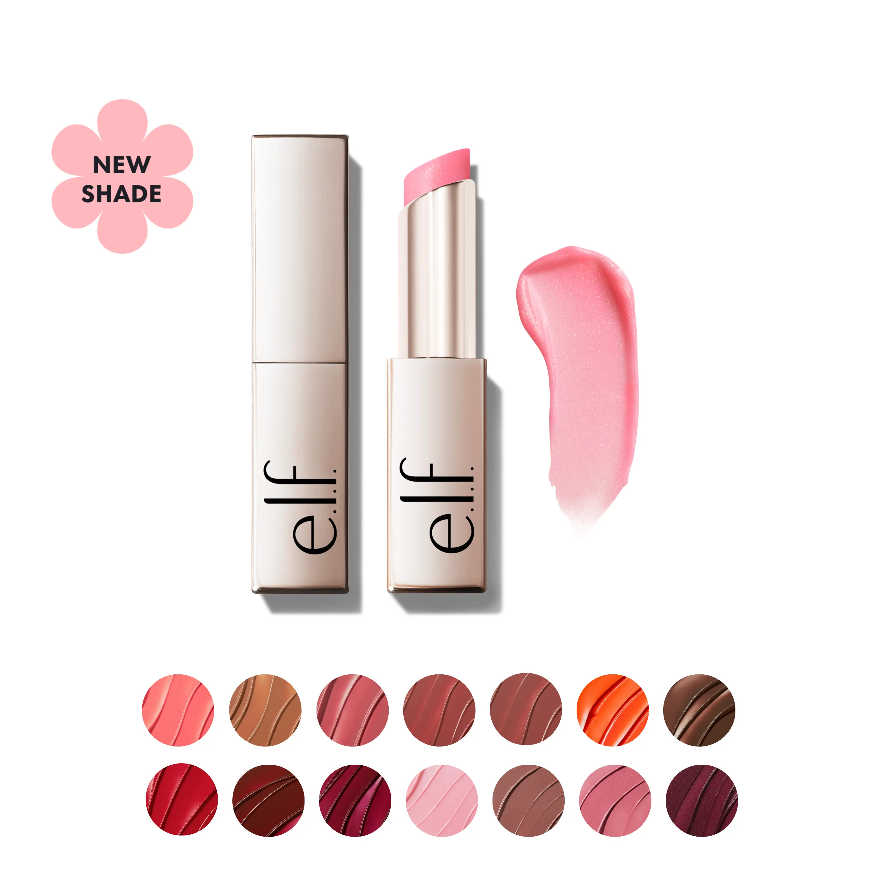 e.l.f. Glow Reviver Lip Oil Stick, Nourishing Lip Oil Stick Infused with Squalane Shea Butter & Jojoba Oil for Buildable Color & Soft Shine 3.3mL
