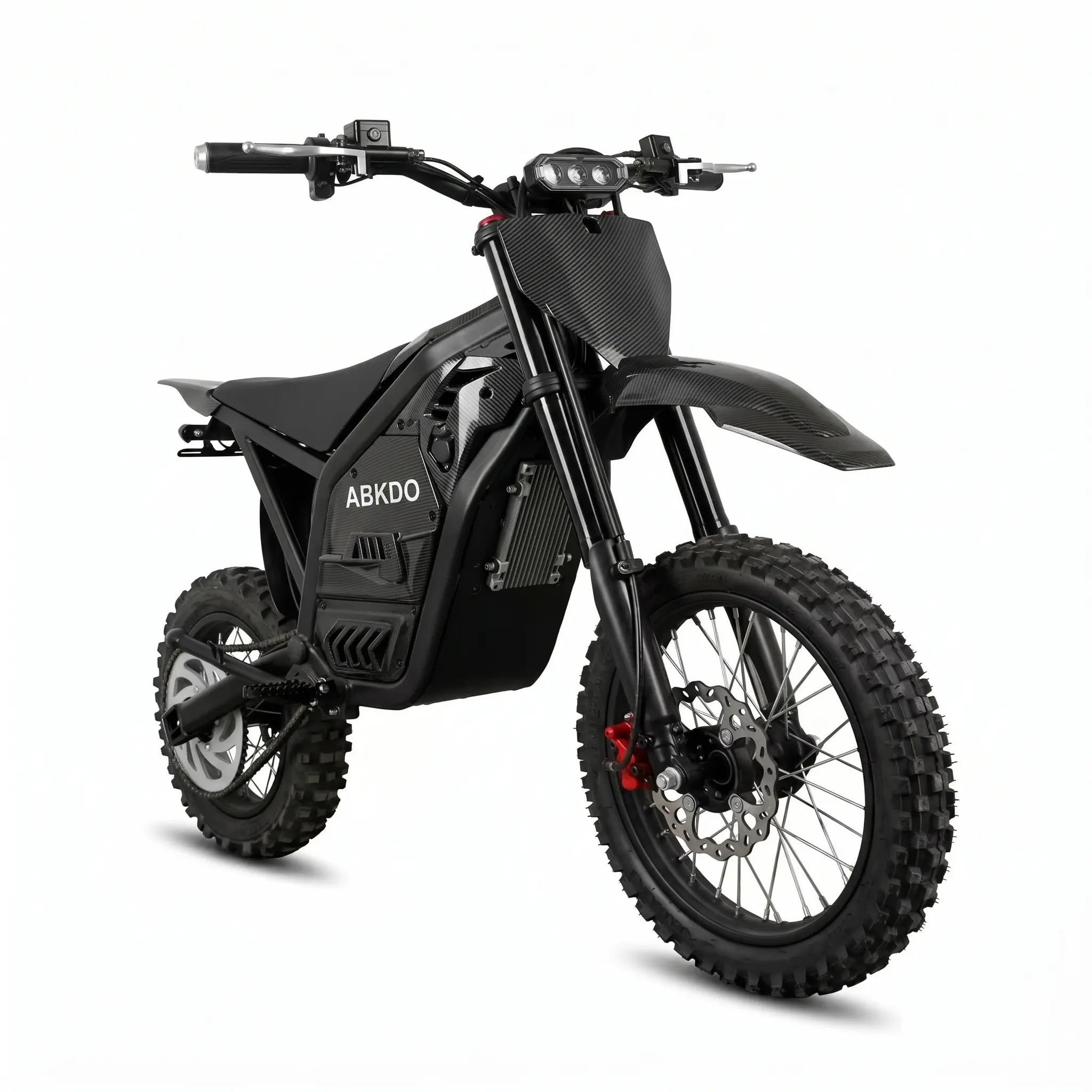 AOEEI Durable Electric Bike - 3000W Peak Power, 48V 23Ah Battery, 40 mi Range, 38 MPH Top Speed, 14"/12" Hub Wheels, Off-Road Capable, LED Headlight & Tail Light, for Teens & Adults