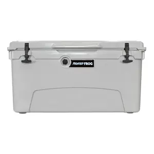 Frosted Frog 75 QT Rotomolded Cooler - Cool Gray Cooler, 75 Quart