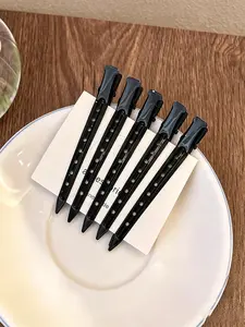5pcs  Hair Clips, Invisible Duckbill Clamps, Damage-Free Sectioning Clips, Ideal for Wigs, Extensions, Styling, Salons