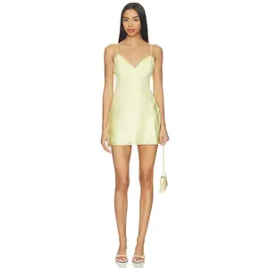 MORE TO COME Lilac Mini Dress in Yellow