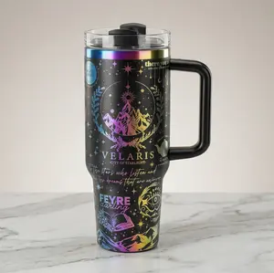 Velaris City of Starlight Tumbler 40oz, Death And Night Tumbler, Acotar Tumbler