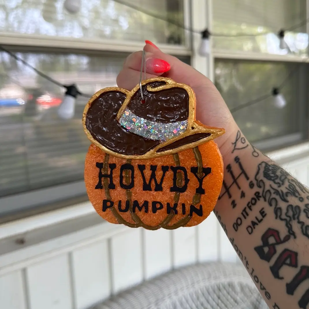 Howdy Pumpkin Car Freshie | Freshie | Freshy