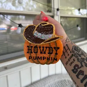 Howdy Pumpkin Car Freshie | Freshie | Freshy