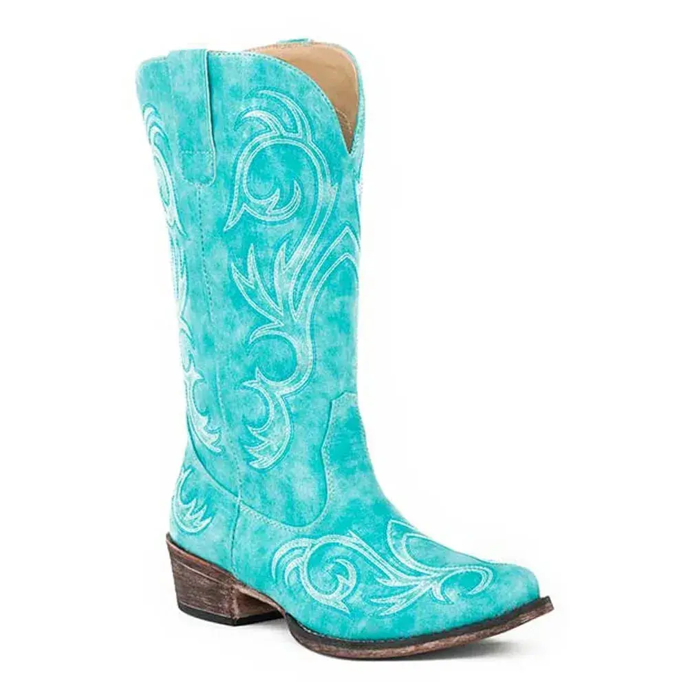 Roper Riley (Turquoise) - Women's Cowgirl Boot Roper Riley (Turquoise) - Women's Cowgirl Boot