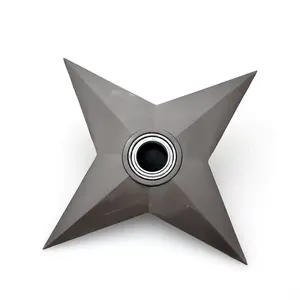 Sensory Finger Spinner, Anime Style Alloy Desk Toy for Relaxation and Focus.Portable Metal Fidget Toy, Quiet Smooth Spin Gadget for Work and Study
