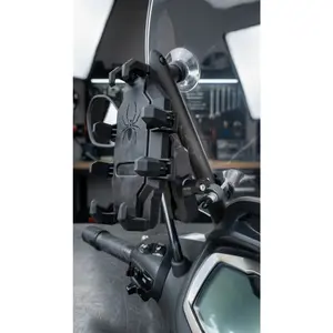 Aluminum Bike Phone Mount – Anti-Vibration 360° Holder