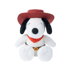 Snoopy - Western Cowboy Series Sitting Figure - ize Stuffed Toys Plushy Doll Cute Doll Birthday Gift Suitable For Kid Lovely Doll Comfortable In Hand Cute ute Pillow