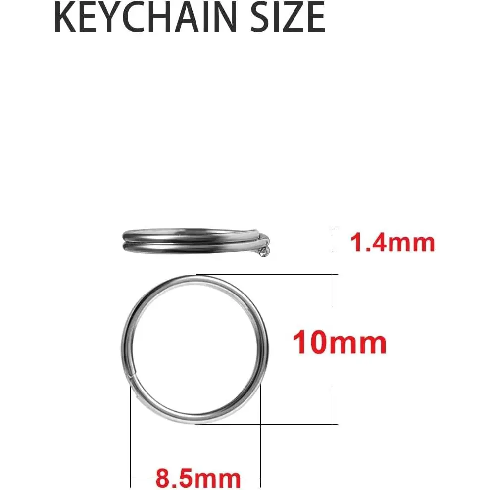 200pcs 10mm Mini Split Jump Ring with Double Loops Small Round Metal Silver Key Rings Connectors for Making Handwork Charms Pendants Key Chains Ornaments DIY Crafts Accessories 200pcs 10mm Mini Split Jump Ring with Double Loops Small Round Metal Silver Key Rings Connectors for Making Handwork Charms Pendants Key Chains Ornaments DIY Crafts Accessories