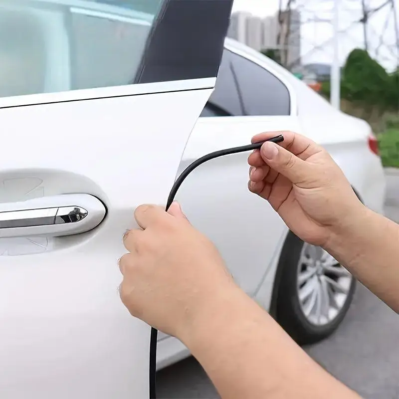 1 Roll Car Door Protector Edge Guard, Car Edge Trim Rubber Seal Protector With U Shape Car Protection Door Edge Guard Fit For Most Car, Car Accessorie