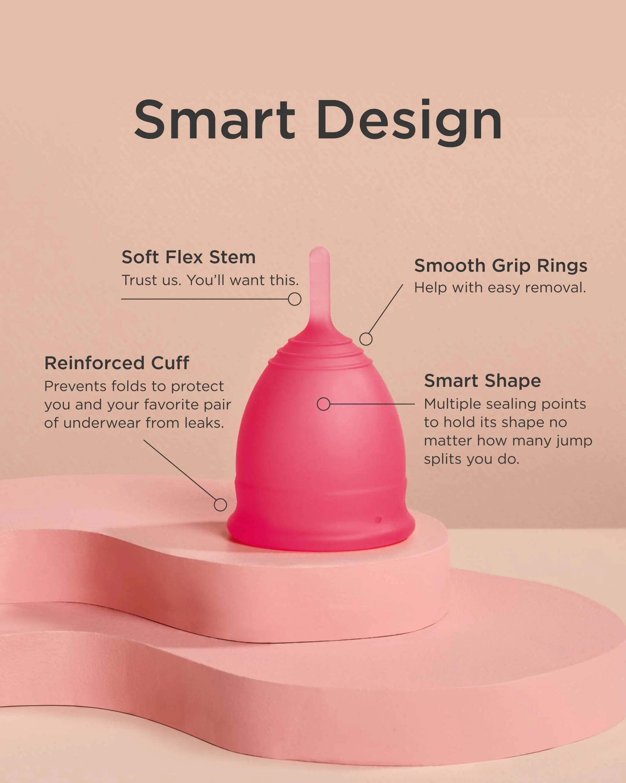 Saalt Menstrual Cup Reusable Period Cup