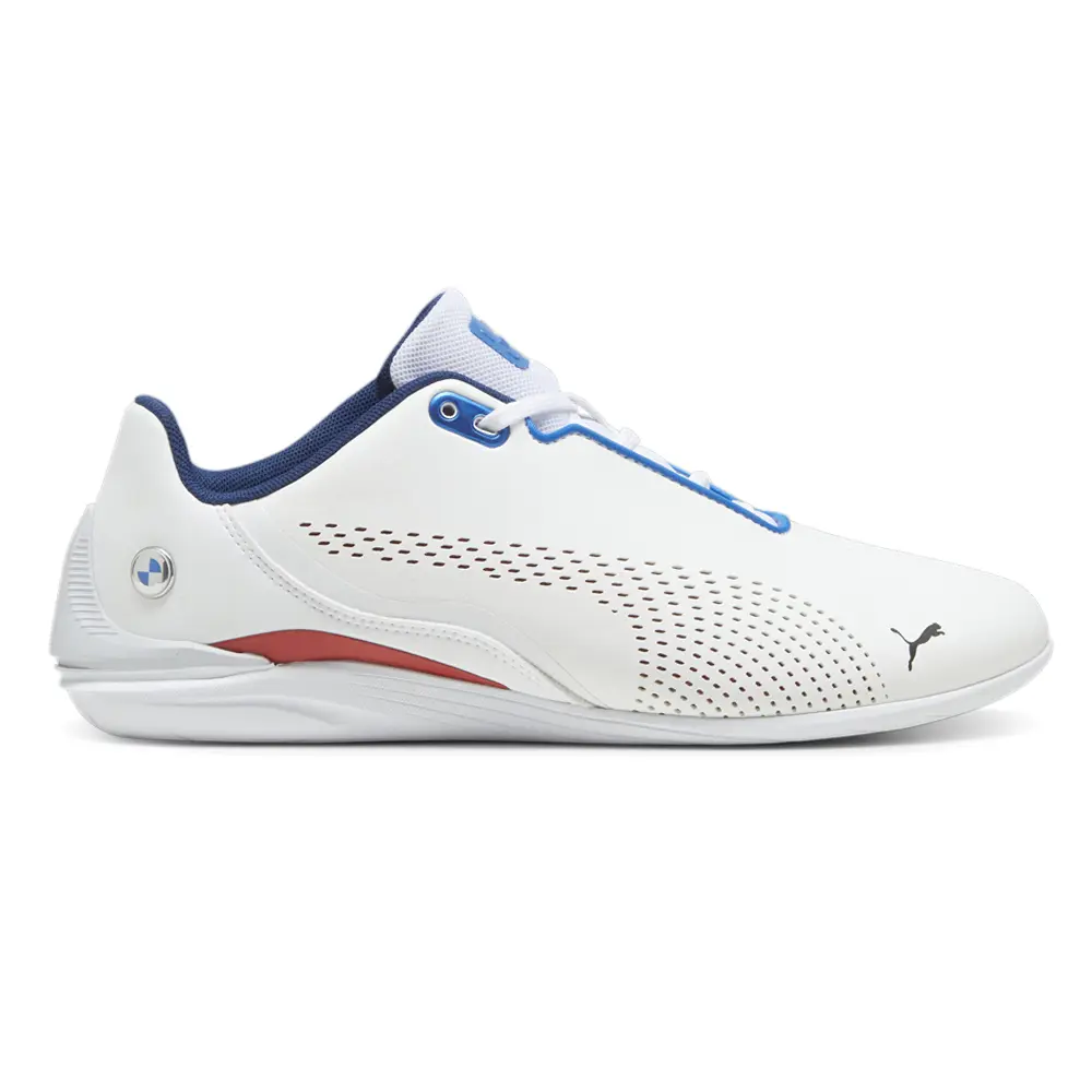 PUMA Mens Bmw M Motorsport Drift Cat Decima Lace Up Sneakers Shoes Casual - White