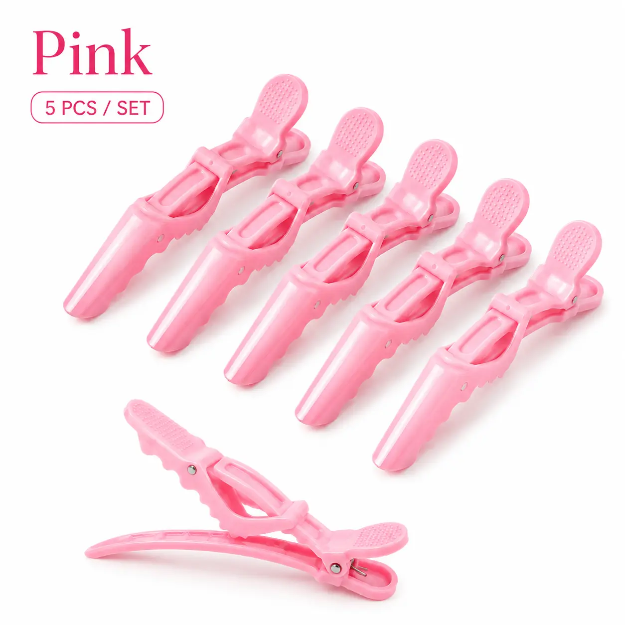 2026 New No-Bend or No-Crease Durable Unisex Alligator Hair Clips - Multicolor Non-Slip Duckbill Sectioning Clips, Salon-Grade Bulk-Wholesale Friendly HairTok Accessories for Salon Hairdressing