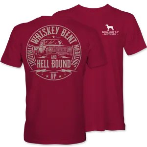 Whiskey Bent and Hell Bound - Flat Nose Pickup Truck T-Shirt