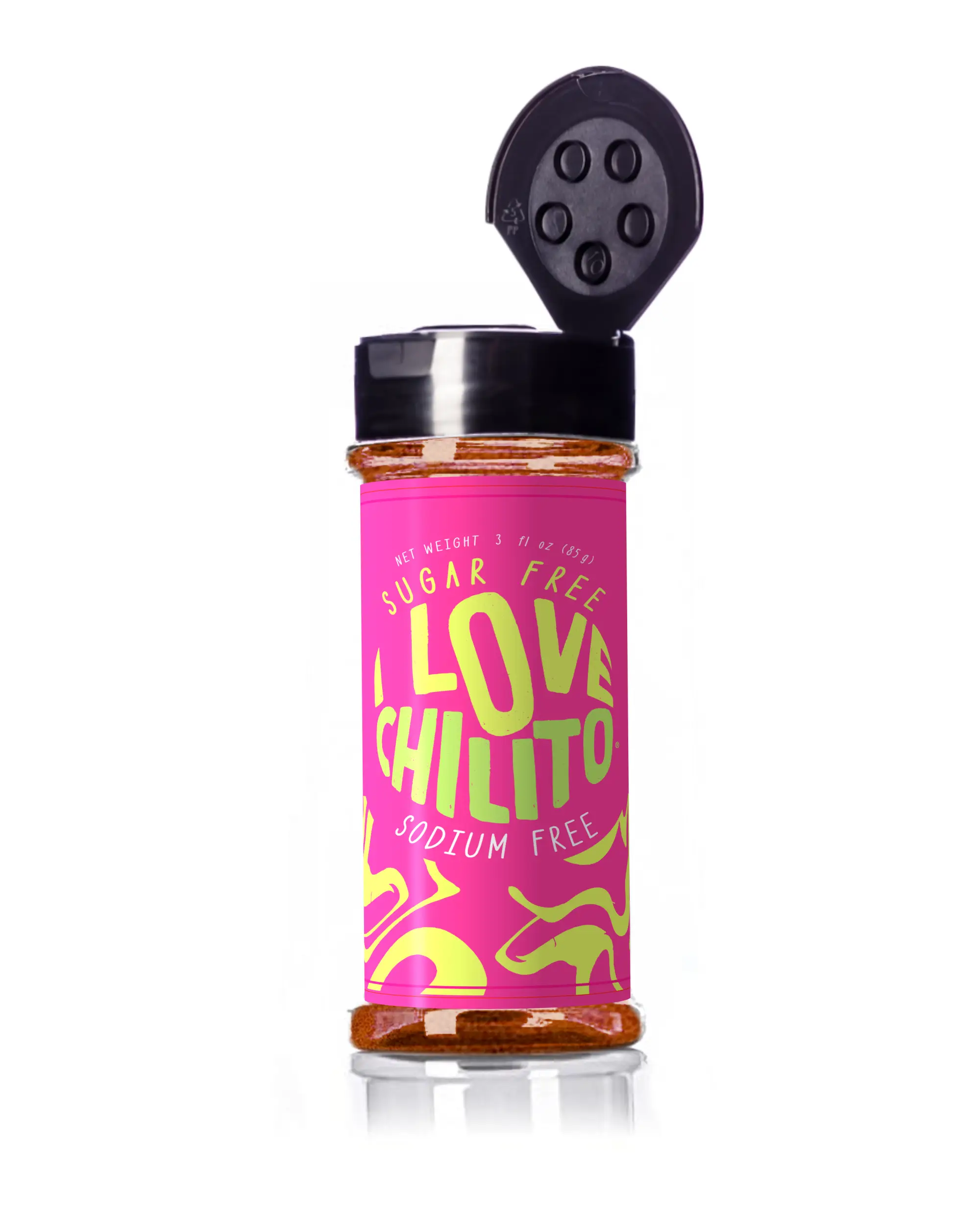 Sugar Free Chilito Candy Spice Powder - Sodium Free Per Serving - Chamoy Seasoning - Sweet & Spicy Mexican Candy Flavor Seasoning - I Love Chilito