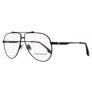 Victoria Beckham Pilot Eyeglasses VB2137 001 Black 59mm