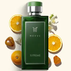 Merve Supreme Cologne For Men 3.4 oz | Long Lasting 12+ Hours | Lavender, Moss, Amber, Citrus, Spicy, Woody, Gourmand | Eau de Parfum | Vegan & Cruelty Free | Gift for Him