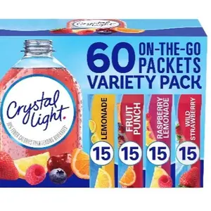Light Variety Pack Drink Mix Packets 60 pk.