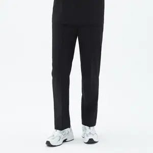 Zenir | Men's Line Banding Scrub Pants - Eco Black
