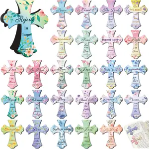 Magnetic Bookmarks Christian Bookmarks Bulk Cross Bible Tab for Reading Women Men Kids Teacher Book Lovers Gifts, Religious Magnet Tab Clips Cute Personalized Book Markers